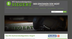 Desktop Screenshot of kfzteam-siegert.de